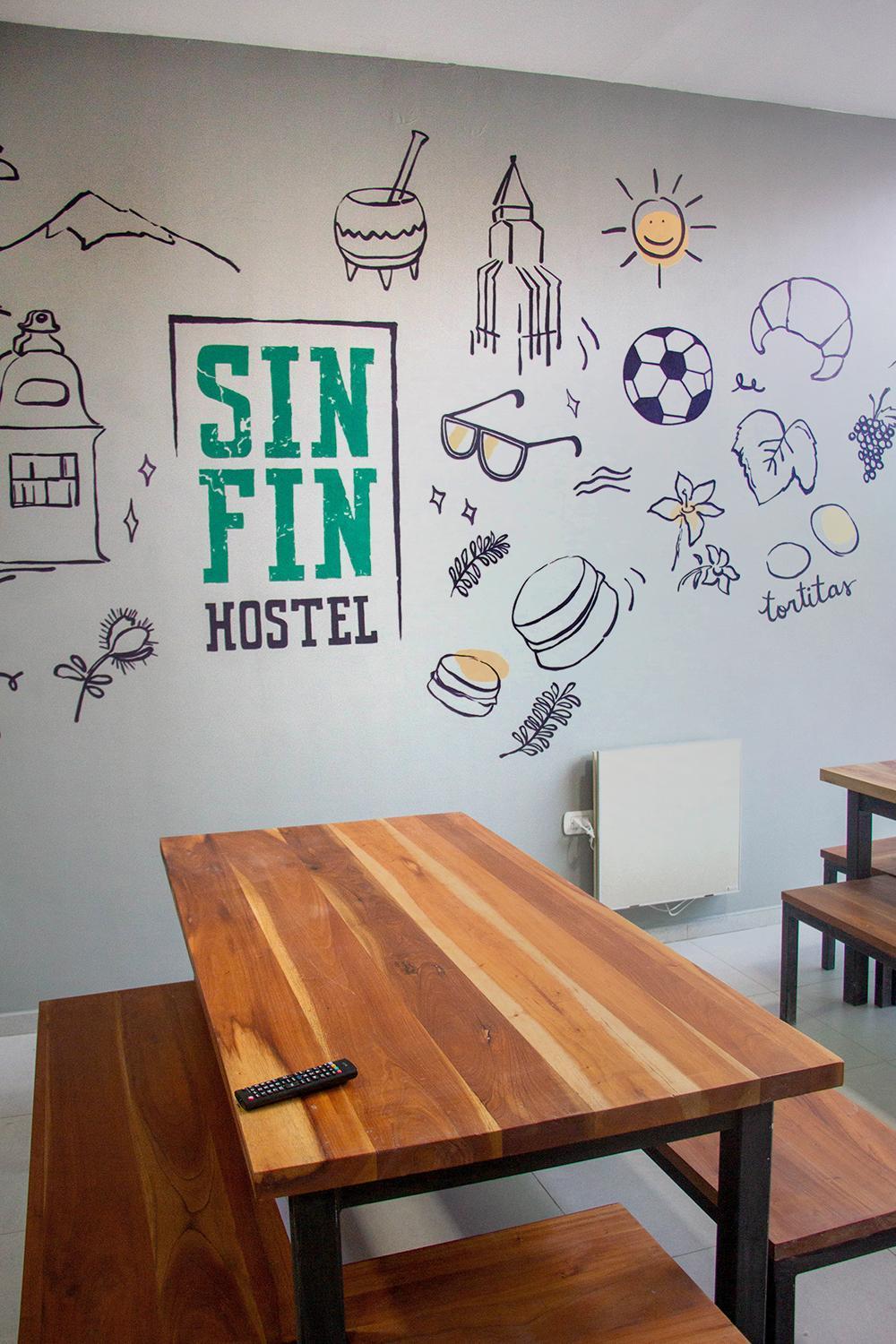 Sin Fin Hostel Мендоса Екстериор снимка